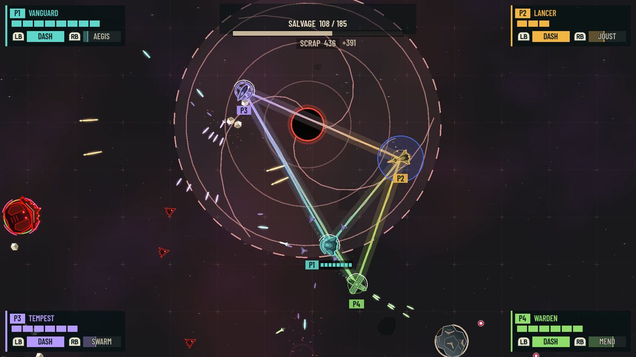 An official Void Runners screenshot