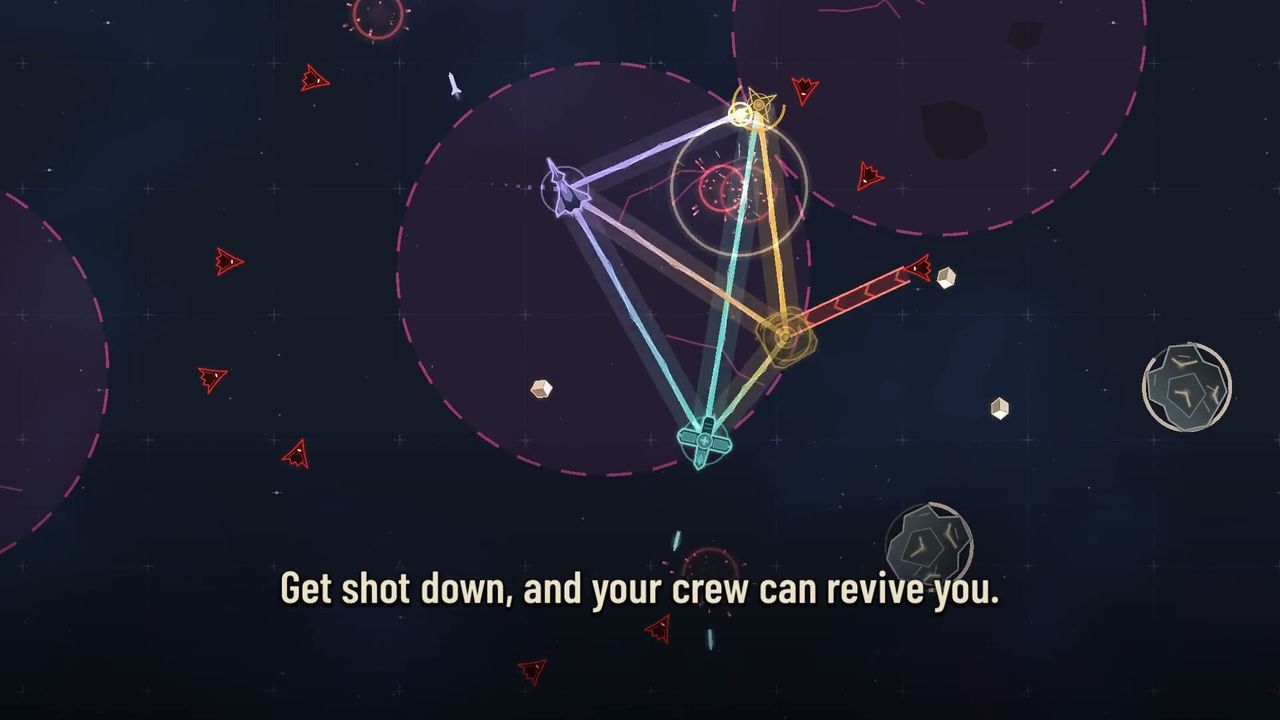An official Void Runners screenshot