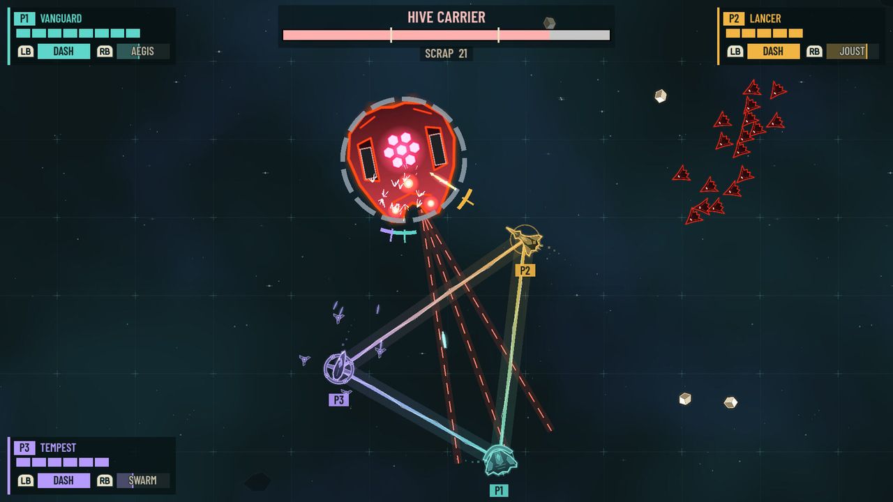 An official Void Runners screenshot