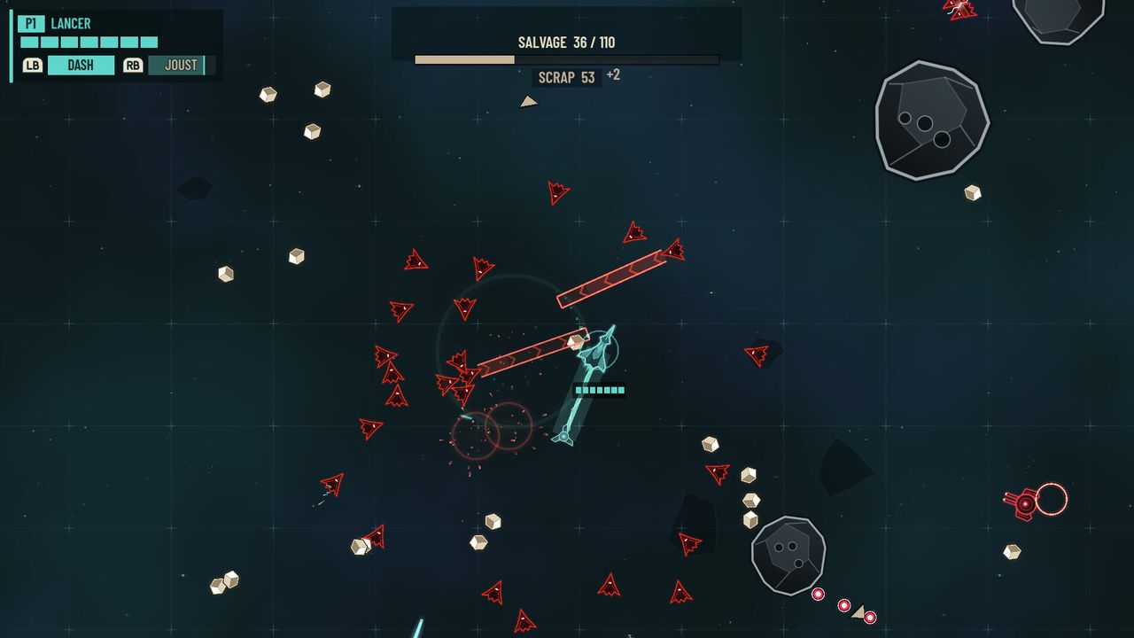 An official Void Runners screenshot